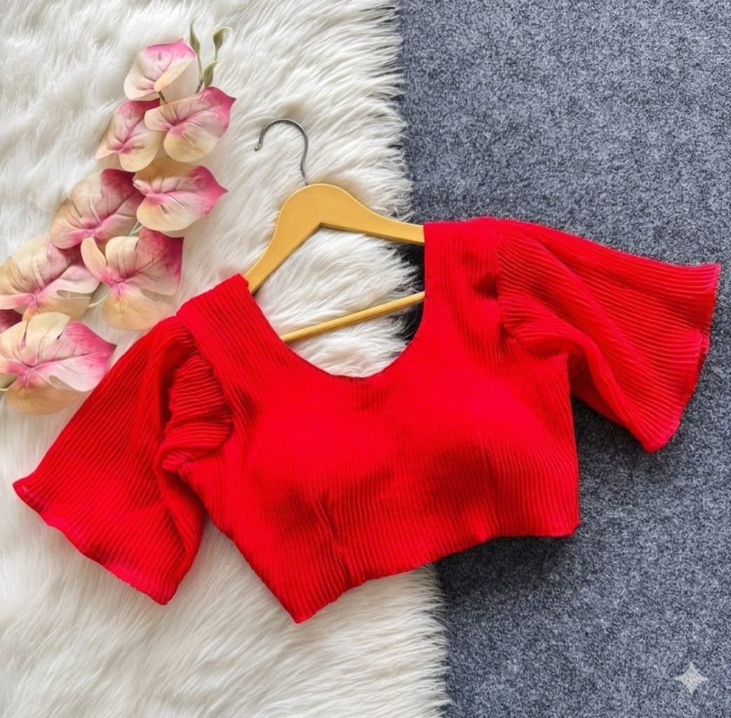 Cloud Crush Designer Blouse